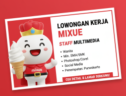 Kesempatan Karir sebagai Staf Multimedia (Lulusan SMA/SMK)