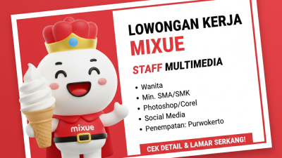 Kesempatan Karir sebagai Staf Multimedia (Lulusan SMA/SMK)